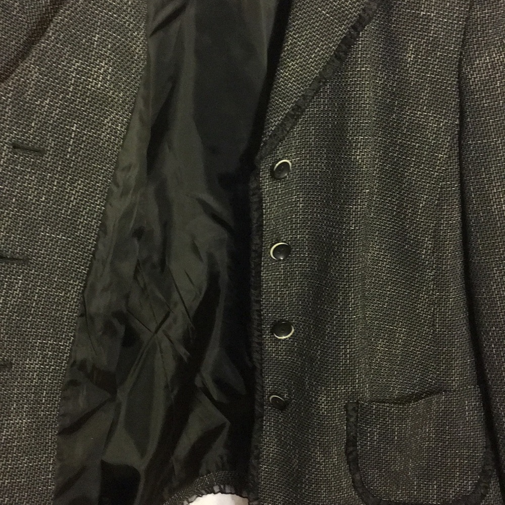 Script Black And White Jacket 12 - image 5